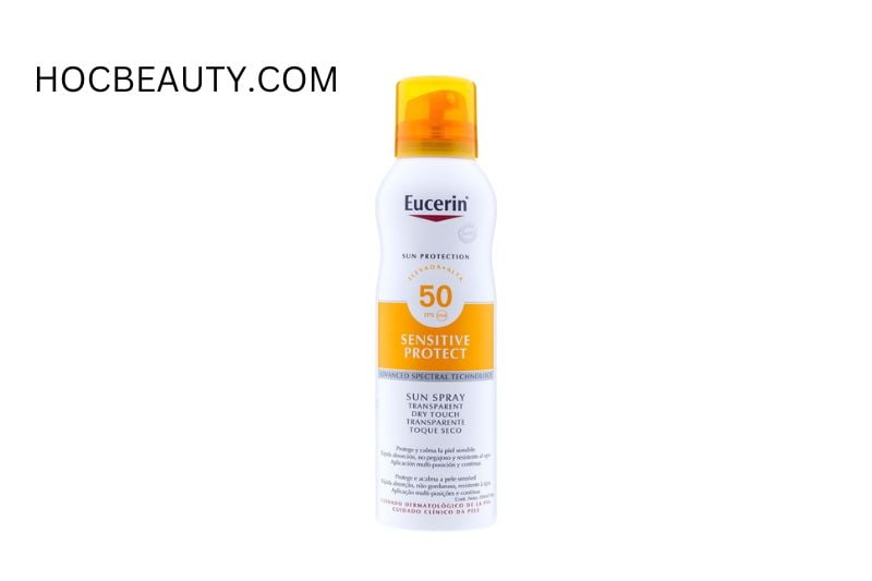 Eucerin Spray Transparent Spf50+