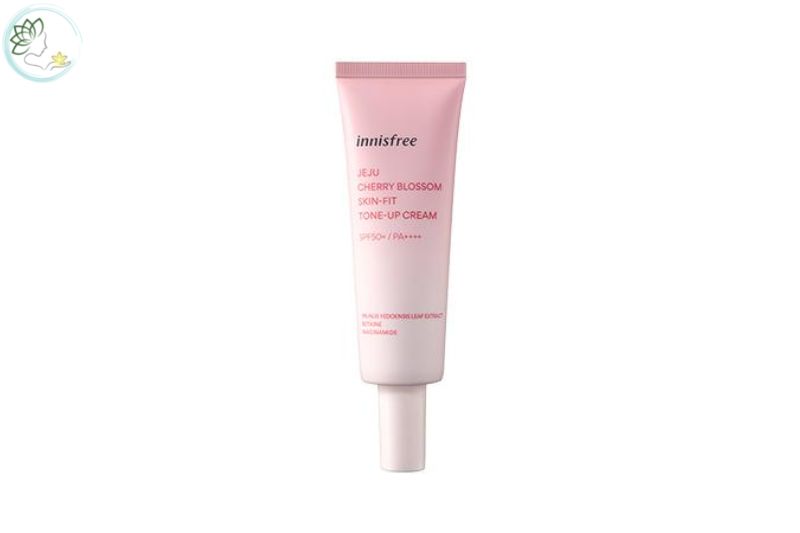 Innisfree Jeju Cherry Blossom Skin-Fit Tone-Up Cream Uv Filter