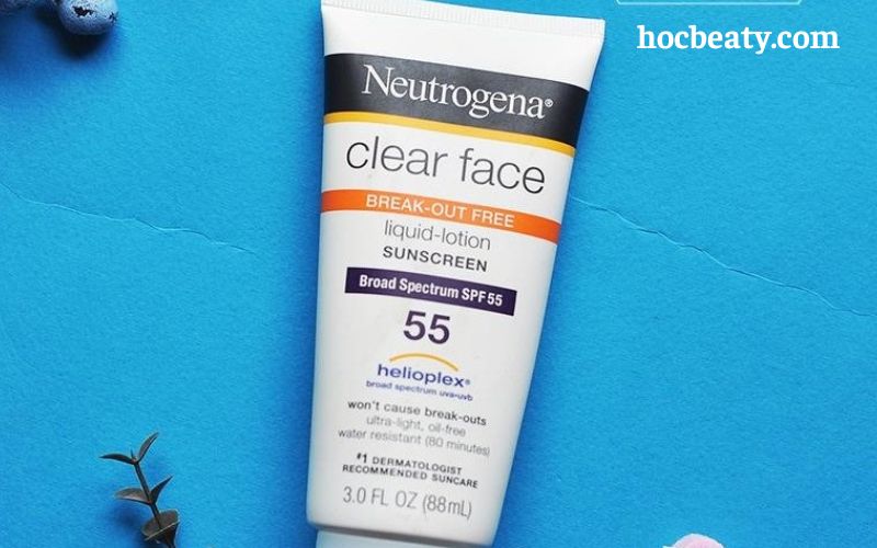 Kem Chống Nắng Của Neutrogena Dòng Clear Face Break-Out Oil Free Sunscreen