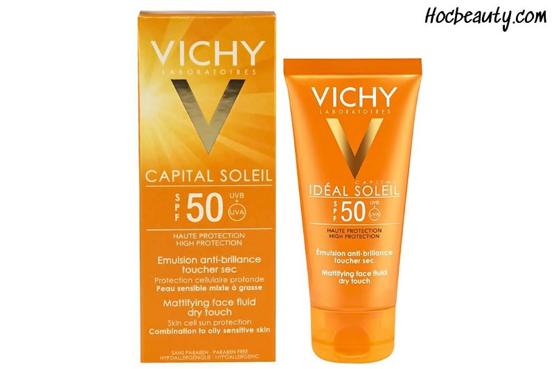 Spf50 Vichy Capital Soleil Spf50 Face Dry Touch