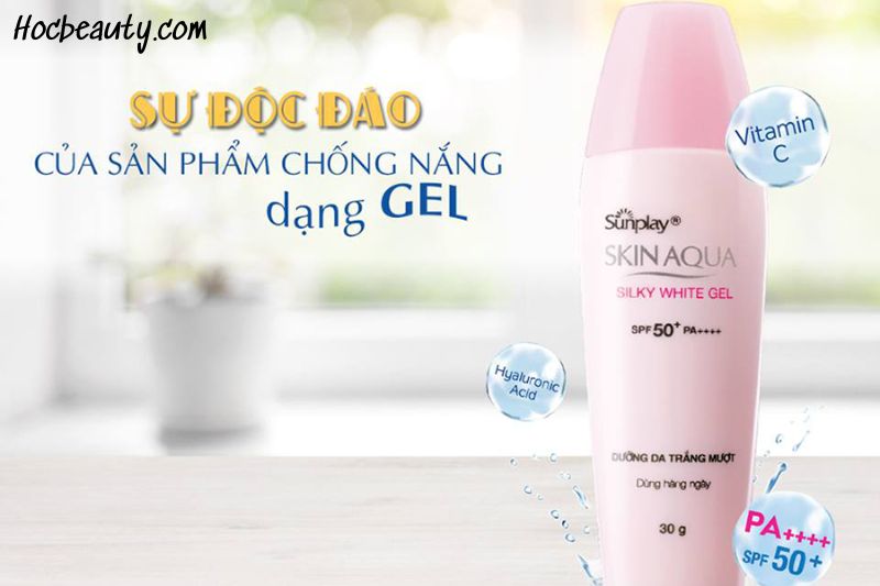 Sunplay Skin Aqua Silky White Gel Spf 50+ Pa++++