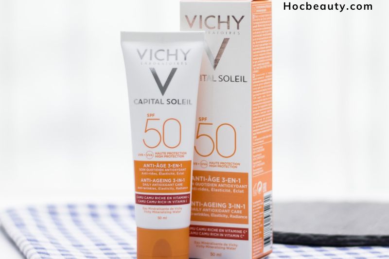 Vichy Capital Soleil Anti-Ageing 3 In 1 Spf 50 Hiệu Quả Cao