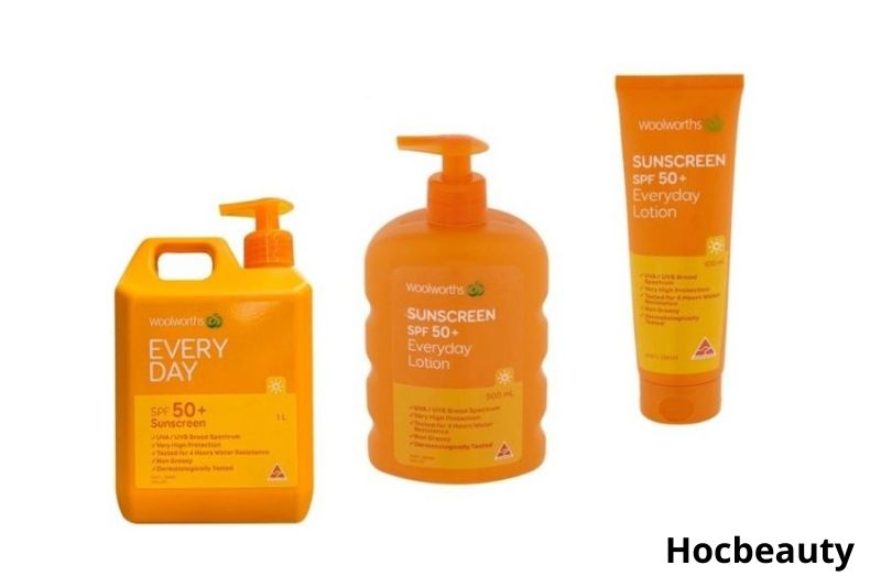 Woolworths Everyday Sunscreen Spf50+