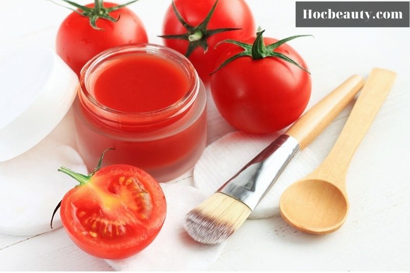 cách làm trắng da bằng cà chua