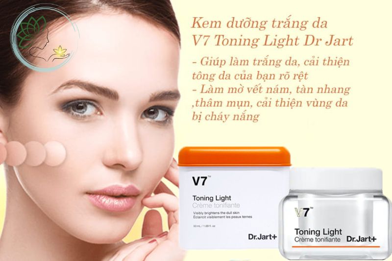 Kem Dưỡng Trắng Da Dành Cho Da Dầu Dr.Jart+ V7 Toning Light 15g