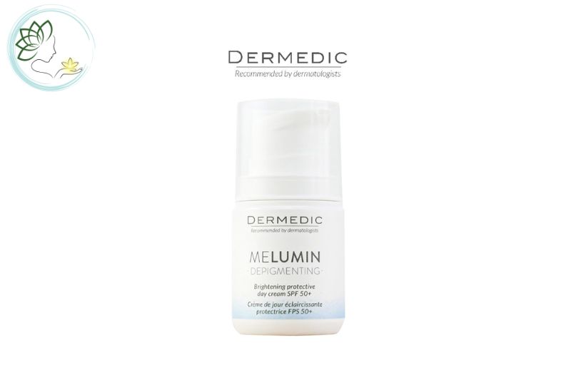 Kem chống nắng dưỡng trắng sáng da Dermedic Melumin Brightening Protective Day Cream SPF 50+