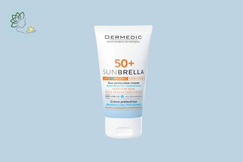 Sunbrella Sun Protection Cream Skin With Fragile Capillaries SPF 50+ - Kem chống nắng cho da nhạy cảm