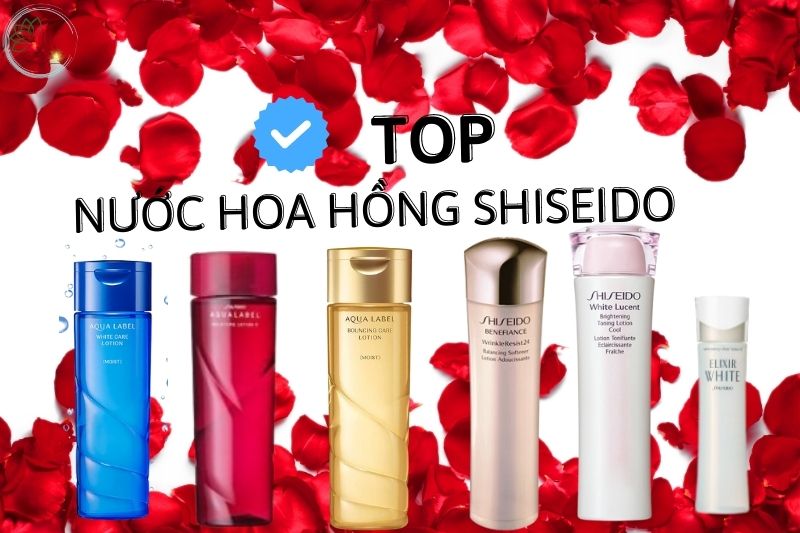 nước hoa hồng shiseido