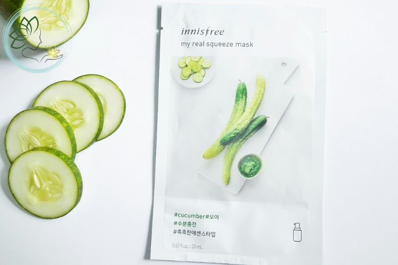 Innisfree My Real Squeeze Mask Cucumber – Dưa chuột Mask Cucumber – Dưa chuột