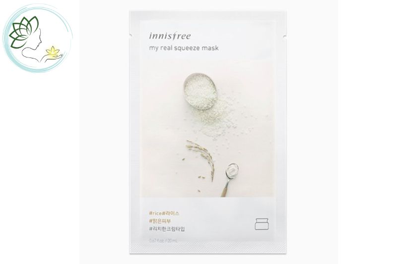 Innisfree My Real Squeeze Mask Rice – Gạo