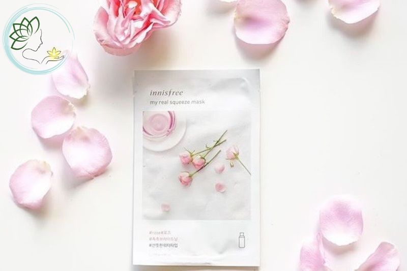 Innisfree My Real Squeeze Mask Rose - Hoa hồng