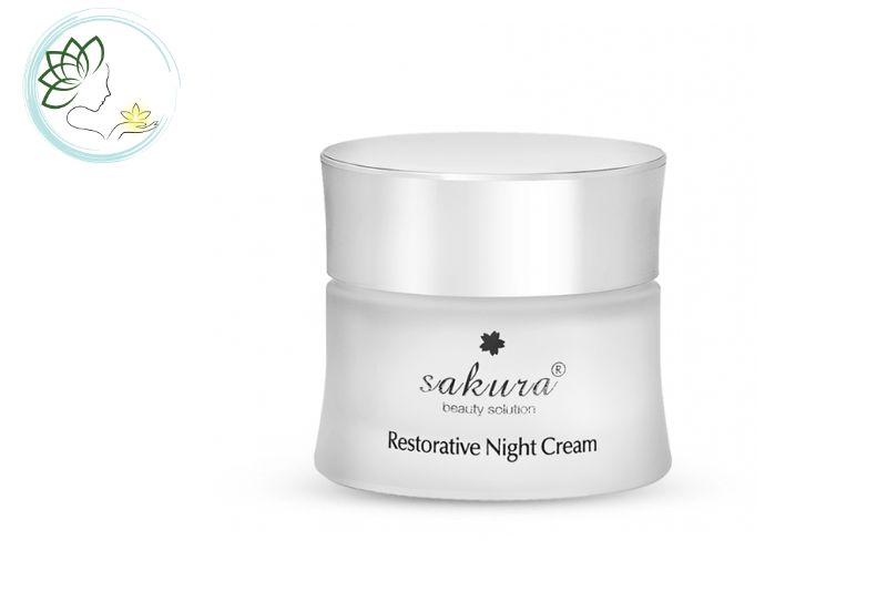 Kem dưỡng Sakura Restorative Night Cream phục hồi và chống lão hóa da ban đêm