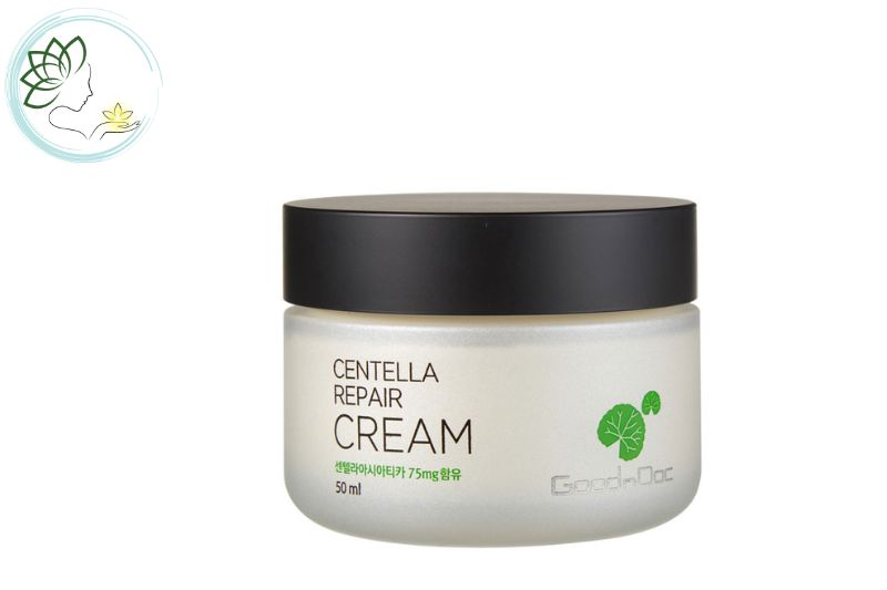 Kem dưỡng ẩm phục hồi sau mụn GoodnDoc Centella Repair Cream