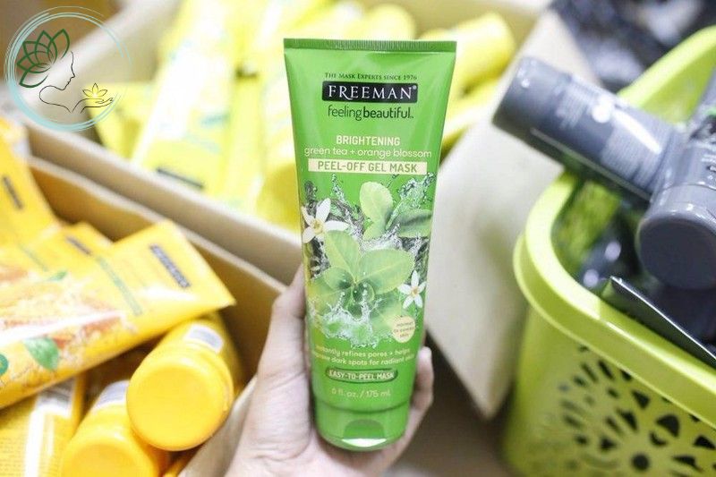 Mặt nạ Freeman Brightening Green Tea + Orange Blossom Peel-Off Gel Mask