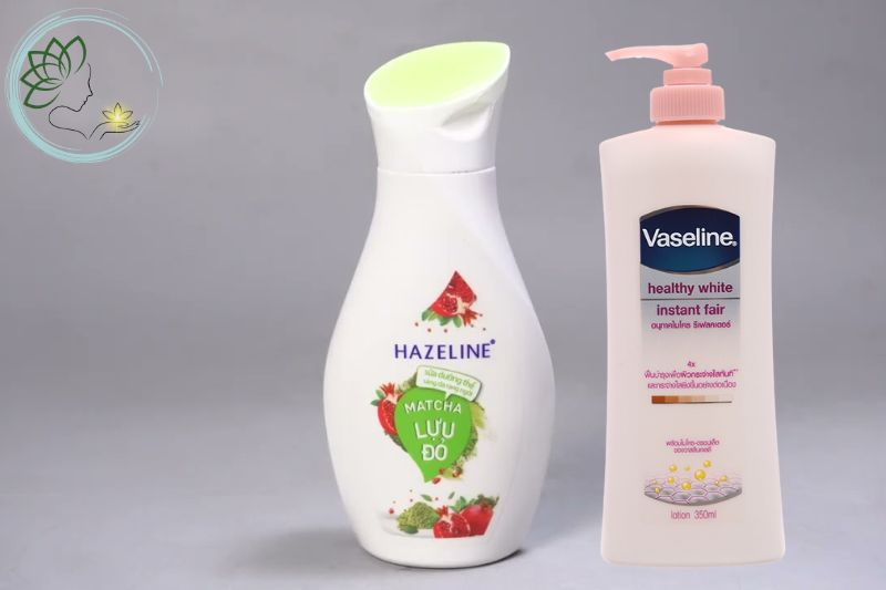 So sánh sữa dưỡng thể Vaseline và Hazeline