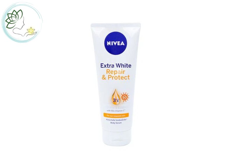 Tinh chất dưỡng thể dưỡng trắng của Đức NIVEA ban ngày giúp phục hồi & chống nắng SPF50