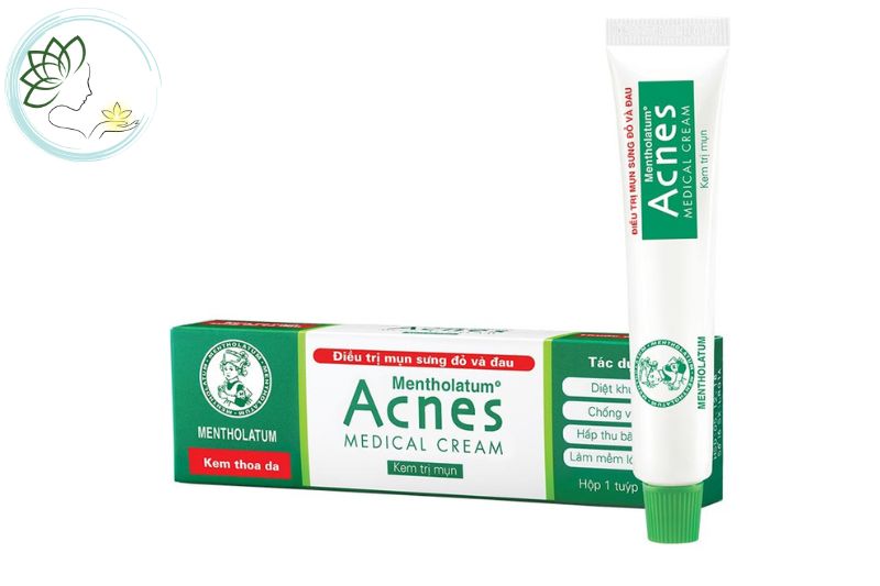 Acnes Medical Cream trị mụn cho mẹ bầu