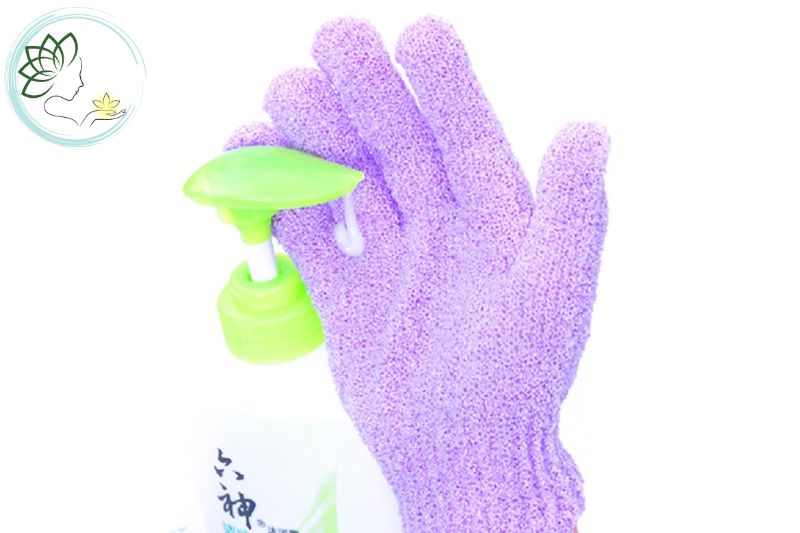 Găng tay tắm tẩy da chết Exfoliating Body Scrubber