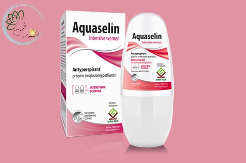 Lăn ngăn mùi Aquaselin Intensive Women (Màu đỏ hồng)