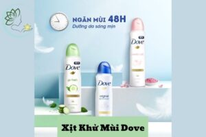 Top 6 Xịt Khử Mùi Dove Tốt Nhất Cho Bạn