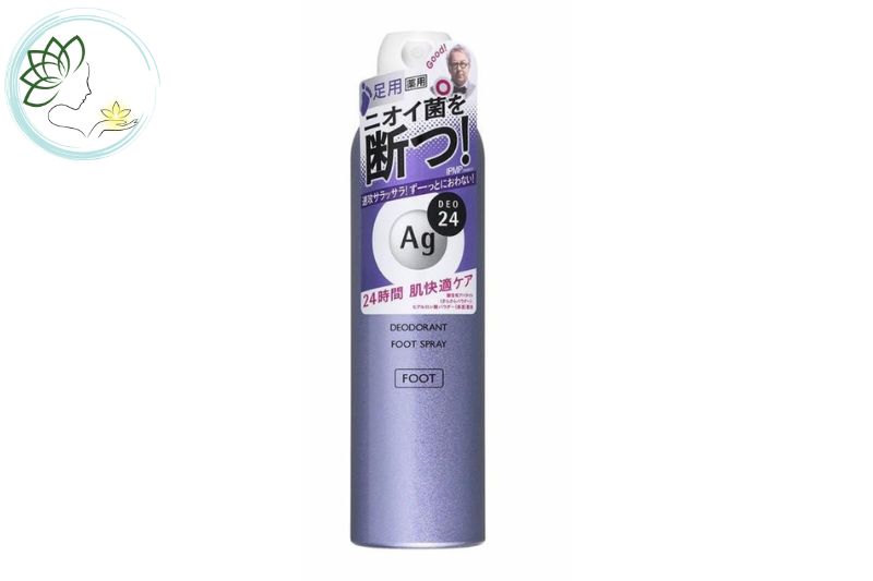 Chai xịt khử mùi hôi chân Shiseido Deodorant Foot Spray AG 24