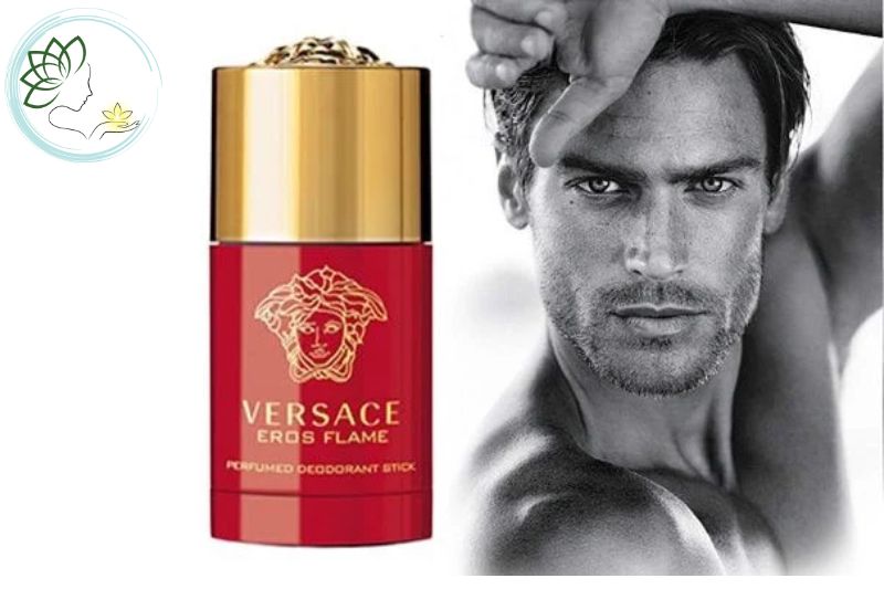 lăn khử mùi Versace Eros Flame đỏ